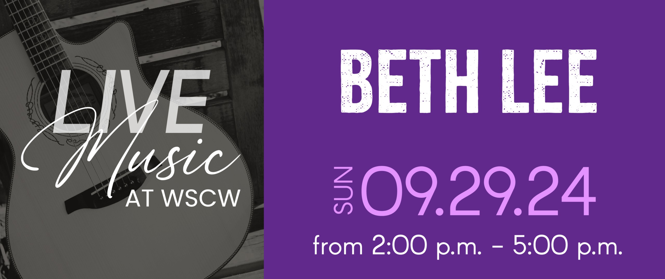 Beth Lee Live Music at West Sandy Creek Winery - September 29, 2024