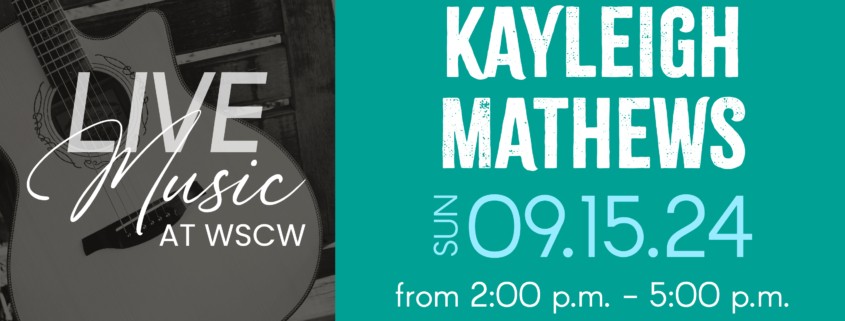 Kayleigh Mathews Live Music at West Sandy Creek Winery - September 15, 2024