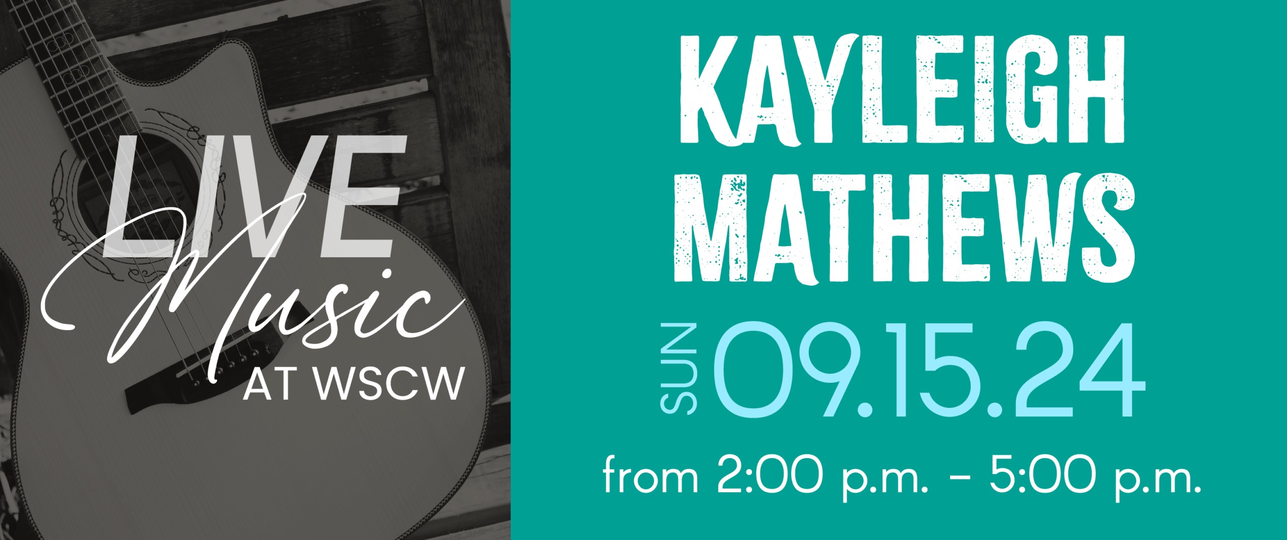 Kayleigh Mathews Live Music at West Sandy Creek Winery - September 15, 2024